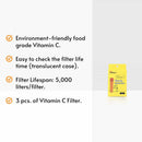 vitapure vitamin c filter 3pcs showerhead refill filter